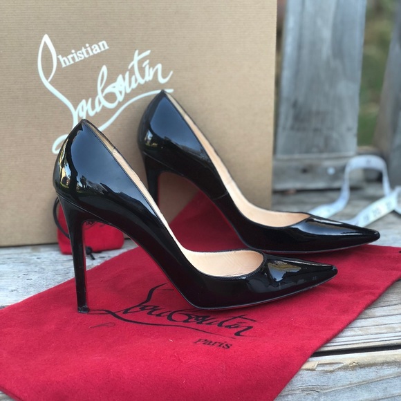 Christian Louboutin Shoes - Louboutin PIGALLE 36 follies black pointy heels